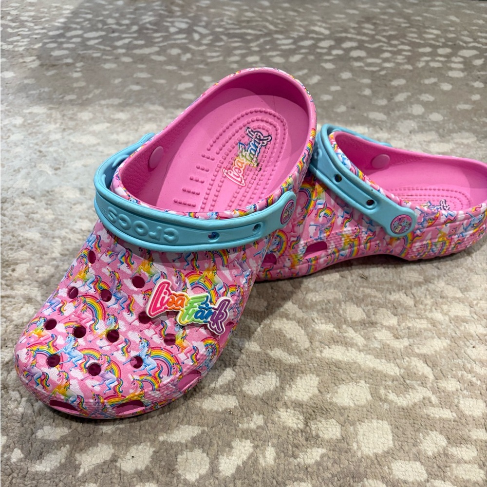 Lisa Frank collab Crocs